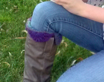 Lace Edging Boot Cuff