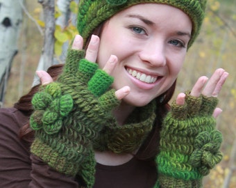 Half-Finger Fingerless Gloves/ Steampunk Style/ Only one left.