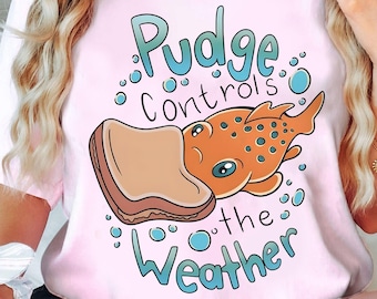 Camiseta de Disney Lilo & Stitch: Pudge controla el clima, camiseta familiar a juego de Disneyland, WDW Magic Kingdom, regalo de cumpleaños de Disney