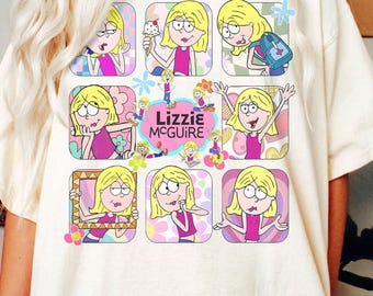 Koszulka Comfort Colors Lizzie Mcguire, Koszulka This Is What Dreams Are Made Of, Koszulka Lizzie Mcguire Vintage, Film Lizzie Mcguire Disney