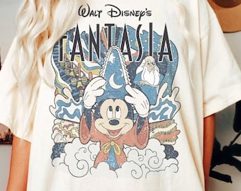 Komfort Farben Disney Fantasia T-Shirt, Disneyland Trip Shirt, Fantasia Zauberer Shirt, Disney Hollywood Studios, Mickey Stay Magical Shirt