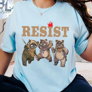 Vintage Disney Star Wars Shirt, Funny Endor Ewok National Park Tshirt, May The Force Be With You, Star Wars Day 2025, Galaxy&#39;s Edge Trip