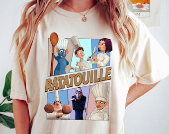 Comfort Colors Vintage Ratatouille Shirt, Ratatouille Shirt, Little Chef Shirt, Disney Charactors Shirt, Remy Shirt, Family Disney Shirts