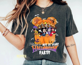 Disney Halloween Shirt, Mickey And Friends Halloween Shirt, Mickey's Not So Scary Halloween Party Shirt, Disney Trick Or Treat Shirt