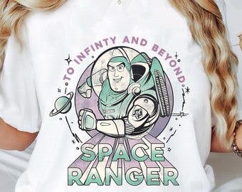 Vintage Disney Pixar Toy Story Buzz Lightyear Shirt, Space Ranger Portrait Tshirt, Disney Family Trip 2026 Tee, Magic Kingdom Vacation