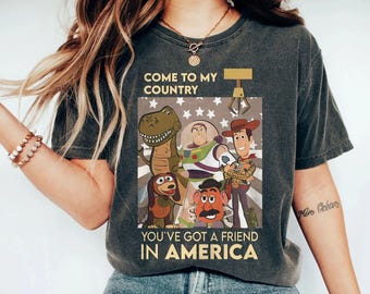 Maglietta retrò Disney Toy Story Est 1995 Comfort Colors, Buzz Lightyear, maglietta Disney, maglietta Woody, maglietta Toy Story Friends, maglietta Disneyworld