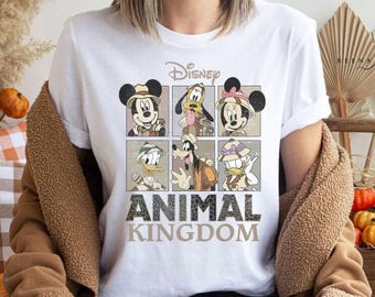 Retro Disney Animal Kingdom Mickey and Friends Shirt, Vintage Safari Mode Shirt Hakuna Matata Shirt, Disney Mickey Safari Comfort Colors