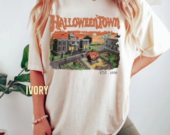 Halloweentown est. 1998 tröja, Halloweentown universitet, retro Halloweentown tröja, Halloweenskjorta, vintage Halloweenskjorta