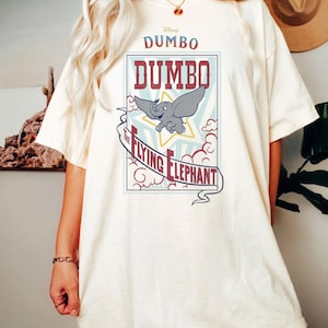 Camisa retrô Disney Dumbo Comfort Colors, camisa Disneyworld, moletom Disney Dumbo Baby Elephant, camisetas Disney Trip, camiseta Disneyland