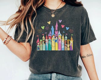 Disney Princess Castle Shirt, Princess Shirt, Disney Vacation Shirt, Disney Family Shirt, Disney Girl Trip, Girl Disney Shirt, Disney Castle