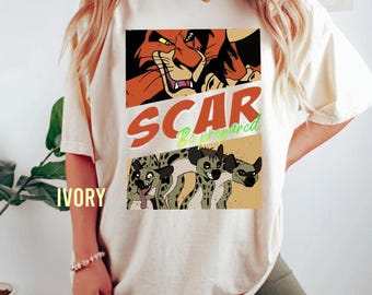 Shirt Disney The Lion King Villians litteken, shirt Disney familie, shirt Disney The Lion King, shirt Disney Magic Kingdom, shirt Hakuna Matata