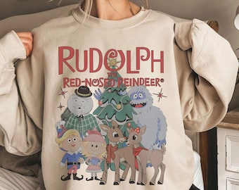 Vintage Disney Christmas Hollywood Studios Jollywood Nights Sweater, Retro Mickey and Friends Christmas Party 2026, Disney Family Xmas Trip