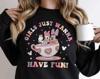 Disney Minnie Daisy Summer Shirt, Disneyworld Shirt, Disney Summer Shirt, Disney Besties Shirt, Girls Just Wanna Have Sun