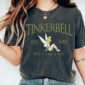 Disney vintage TEE Tinker Bell ティンカーベル Vintage tinkerbell T Shirt - Gem