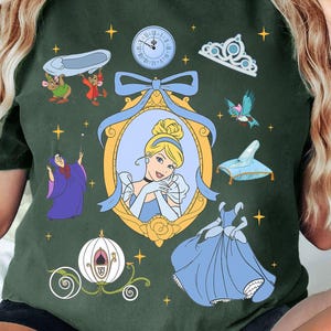 Coquette Bow Disney Cinderella Shirt, Cinderella Princess Tshirt, Disneyland Family Vacation, Birthday Girl Matching Trip, Magic Kingdom