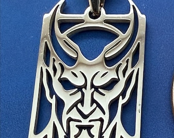 Devil  Necklace Set: Gothic Jewelry
