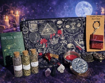Ritual Kit – Curated Spell and Altar Set – Gothic Occult Tools – Working Witch Altar