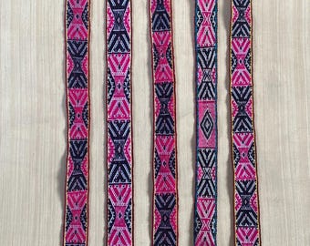 Banda para sombrero/diadema Q'ero / Textil chamánico peruano