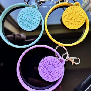 Look Unto Christ Keychain & Bracelet Combo