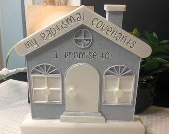 Baptismal Covenant House - Je le promets... et la promesse de notre Père céleste...