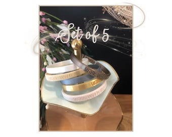 Walk With Me Bracelets – LDS Youth Theme Faith Bracelet, Christ-Centered Gospel Reminder for Youth