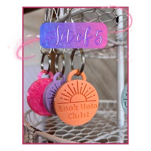 Look Unto Christ Keychain