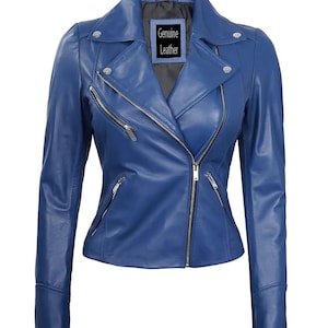 Women's Leather Jacket / Genuine Lambskin Leather Jacket