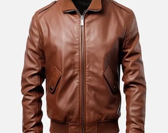 Chaqueta de cuero original para hombre, chaqueta de cuero negra, chaqueta de cuero, chaqueta de motocicleta, chaqueta de motociclista, chaquetas de cuero cálidas de invierno