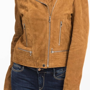 Suede Leather Jacket| Leather Jacket for women| Women Leather Jacket| Brown Leather Jacket| Black Leather Jacket| Classic Biker Style Jacket