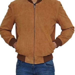 Classic Handmade Stylish Suede Leather Jackets for Perfect Men Premium Quality Stylish Outerwear Jackets Comfort & Elegance in Every Stitch
