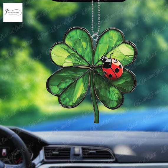 Set 4 Federe Cuscini San Patrizio - 45x45 Cm, Motivo Quadrifoglio E Lucky Charm, Decorazione Casa Verde