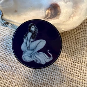 Agarre para teléfono con forma de sirena, agarre para teléfono náutico