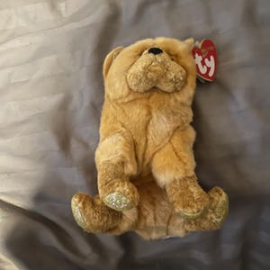 Ty vintage zodiac dog beanie baby