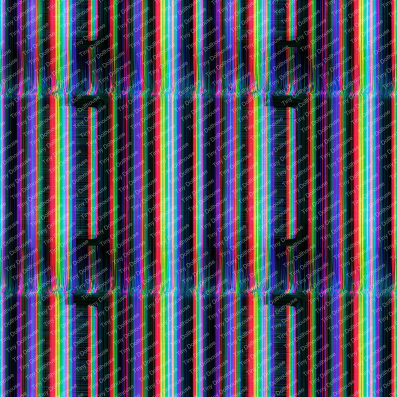 Statisch naadloos tv-patroon | Tegelbare afbeelding retrotelevisie (digitale download) afbeelding 15