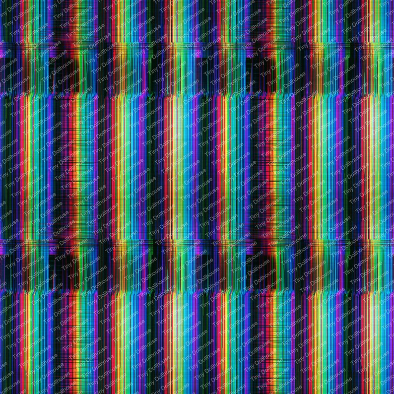 Statisch naadloos tv-patroon | Tegelbare afbeelding retrotelevisie (digitale download) afbeelding 13