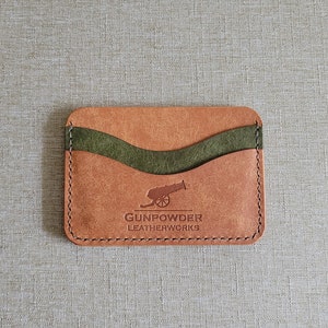 Cartera Slimline: cartera minimalista, fina y esbelta hecha a mano para hombre y unisex