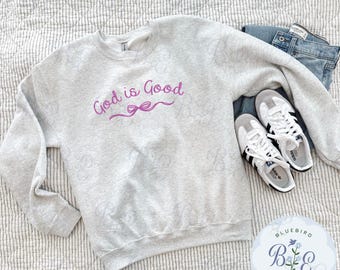 God is Good Digital Embroidery Design