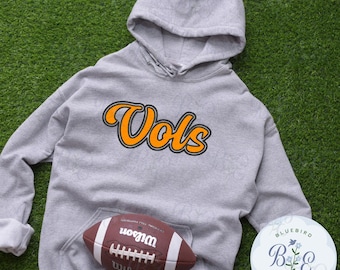 Vols Single Satin Applique Digital Embroidery Design