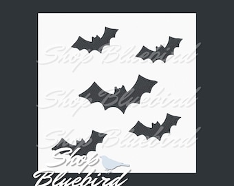 Pocket Bats Digital Embroidery Design-One Size