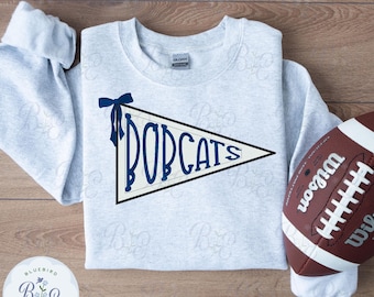 Applique Pennant Bobcats Digital Embroidery Design