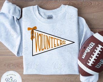 Applique Pennant Volunteers Digital Embroidery Design