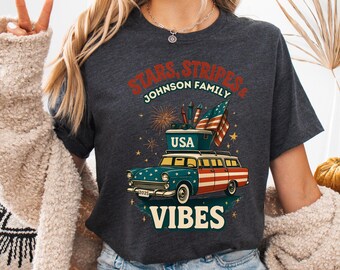 Family 4th of July Shirts, Retro 4th of July Shirt, Toddler 4th of July Sibling Shirt, Independence Day Shirt, Couples 4th of July T-Shirts