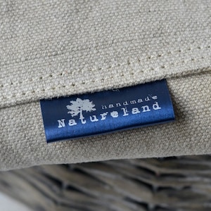 Fabric labels 200  Custom Color Satin Clothing Labels CUT