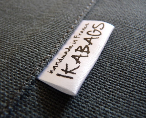 Stamp for Garment Tags With Fiber Content and Care 