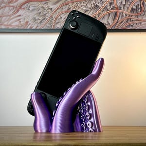 Tentacle SteamDeck Dock – Unique Gaming Stand – Custom Color