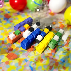 Clicky Mechanical Switch Keycap Keychain | Custom Keyboard Switch Fidget | Gamer Gift | Mechanical Keyboard Accessory | RGB Style
