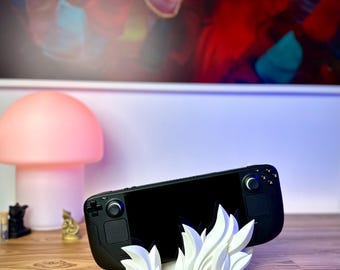 SteamDeck Flame Dock – Custom Gaming Stand – 3D Printed