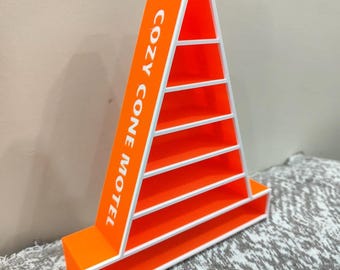 Mini Cars Storage | Cozy Cone Motel Shelf | Cars Organizer | Radiator Springs Display