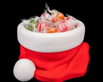 Santa Hat Christmas Bowl