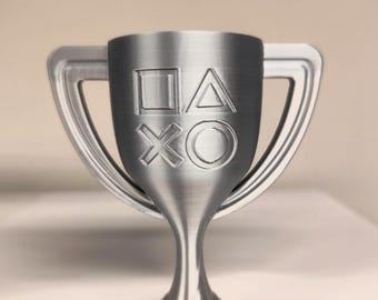 Custom PS Platinum Trophy Replica Glow-in-the-dark Platinum | 4